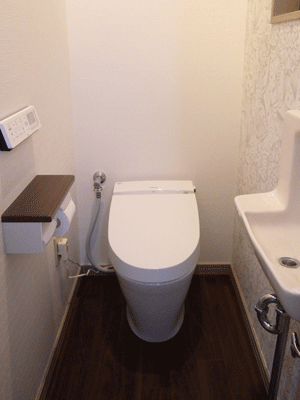 LIXIL サティスリトイレSタイプにお取替え LIXIL サティスリトイレSタイプにお取替え